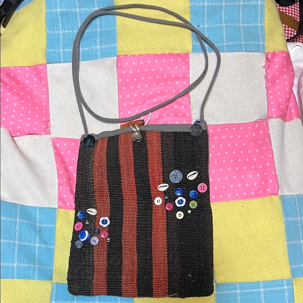 Stylish Black and Red Women's Bag